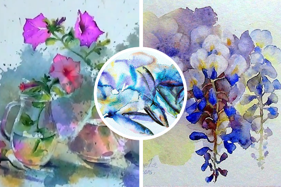 Рисунки учеников с курса