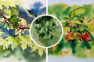 Рисунки учеников с курса