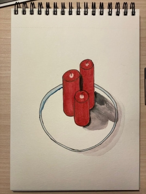 Рисунки учеников с натуры