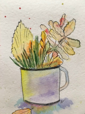 Рисунки учеников с натуры