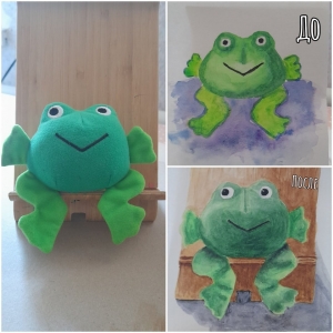 Рисунки учеников с натуры ДО и ПОСЛЕ