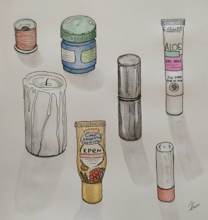 Рисунки учеников с натуры