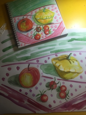 Рисунки учеников ДО и ПОСЛЕ