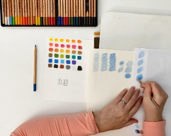 Как набрать темный тон в рисунке