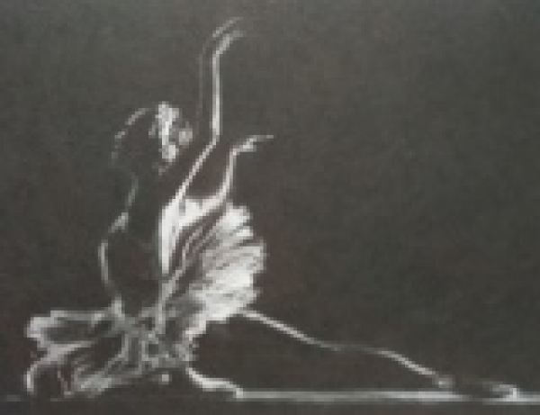 рисунок балерина